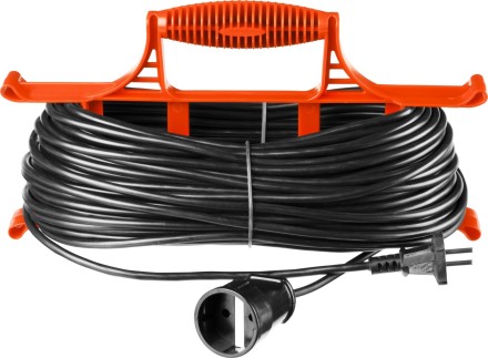 Удлинитель электрический &quot;MAXElectro&quot; на рамке, 50 м, 1 гнездо, STAYER 55018-50 купить в Нефтеюганске