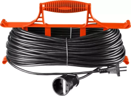 Удлинитель электрический &quot;MAXElectro&quot; на рамке, 50 м, 1 гнездо, STAYER 55018-50 купить в Нефтеюганске