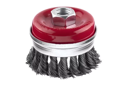 Кордщетка HAMMER чаша 65мм для УШМ витая сталь (207-109) купить в Нефтеюганске