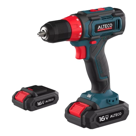 Аккумуляторная дрель-шуруповерт ALTECO CD 16-28 X2 78073 купить в Нефтеюганске