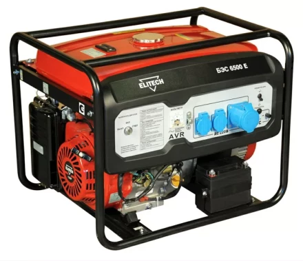Бензогенератор Elitech БЭС 6500 Е купить в Нефтеюганске
