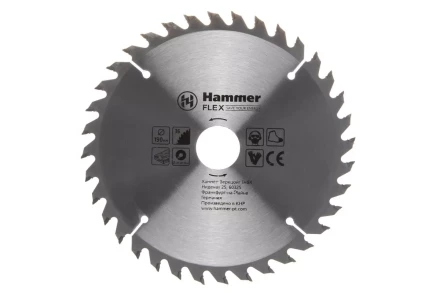 Диск пильный твердосплавный HAMMER Ф190х30мм 36зуб. купить в Нефтеюганске