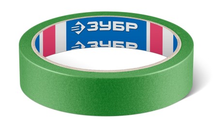 ЗУБР №300 24 мм х 25 м, для грубых и шероховатых поверхностей, малярная лента, Профессионал (12143-24) купить в Нефтеюганске