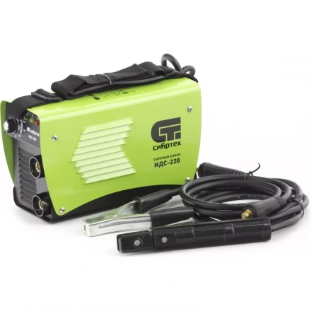Аппарат инверторный дуговой сварки СИБРТЕХ ИДС-220 94377 купить в Нефтеюганске