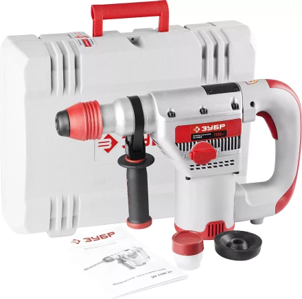 Перфоратор ЗУБР, SDS-Max, 8Дж, 550об/мин, 3000уд/мин, 1100Вт, кейс ЗП-1100ЭК купить в Нефтеюганске