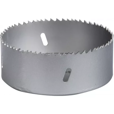 Коронка ЗУБР &quot;ЭКСПЕРТ&quot; биметаллическая, быстрорежущая сталь, глубина сверления до 38мм, d-105мм 29531-105_z01 купить в Нефтеюганске