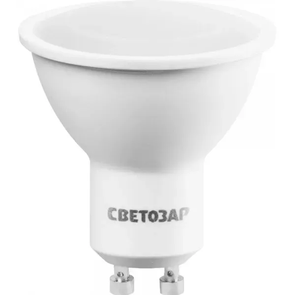 Лампа СВЕТОЗАР светодиодная "LED technology", цоколь GU10, яркий белый свет (4000К), 220В, 5Вт (35) 44565-35_z01 купить в Нефтеюганске