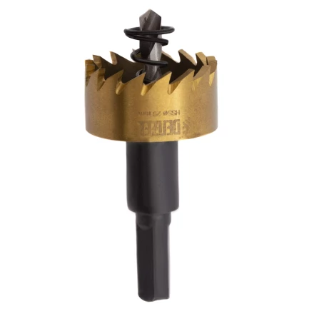 Коронка по металлу HSS, 29 мм, нитридтитановое покрытие Denzel 724107 купить в Нефтеюганске