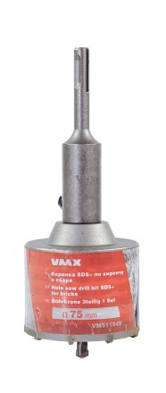 Коронка SDS+ ф75 мм по кирпичу в сборе VMX 511049 купить в Нефтеюганске