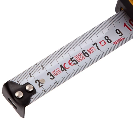 Рулетка Denzel 5м х 25мм, двухкомп. корпус, кнопка-пауза, 31543 купить в Нефтеюганске