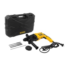 Перфоратор электрический Denzel RHH-600-22, SDS-plus, 600 Вт, 2,5 Дж, 2 реж. 26602
