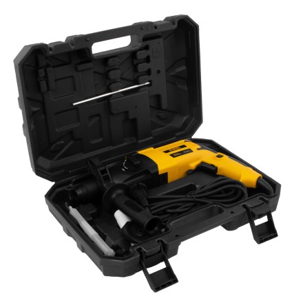 Перфоратор электрический Denzel RHH-600-22, SDS-plus, 600 Вт, 2,5 Дж, 2 реж. 26602 купить в Нефтеюганске