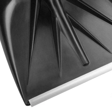 Лопата для уборки снега пластиковая Palisad, 400х417х1390 мм, алюминиевый черенок, 61395 купить в Нефтеюганске