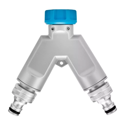 Разветвитель двухканальный Palisad 65832, с внутренней резьбой 3/4",алюминий, LUXE купить в Нефтеюганске