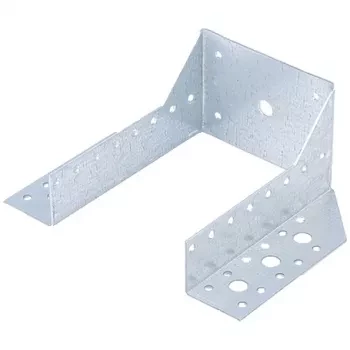 Опора бруса раскрытая, 2 мм, OBR R-50х140х76 мм, цинк  СИБРТЕХ Россия 46530 купить в Нефтеюганске