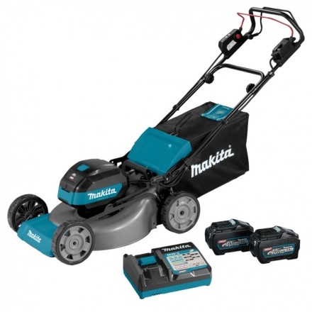Аккумуляторная газонокосилка 53см, 40V, Makita LM002GT201 (2*5 Ач, ЗУ) купить в Нефтеюганске
