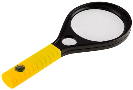 Лупа STAYER &quot;MASTER&quot;, пластиковый корпус, 2-х/6-и кратное увеличение, диаметр 90мм 40530-90 купить в Нефтеюганске