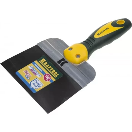 Шпатель KRAFTOOL фасадный с двухкомпонентной ручкой, нержавеющее полотно, 150мм 10036-150 купить в Нефтеюганске