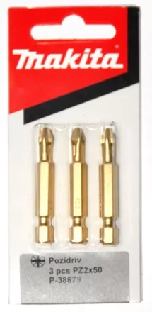 Биты Makita PZ2 50мм 3шт, алмазные (P-38679) купить в Нефтеюганске