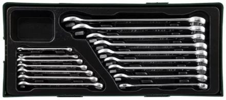 Набор ключей комбинированных 6-24мм 16предметов ложемент Jonnesway W26116ST  W26116SP 48158 купить в Нефтеюганске