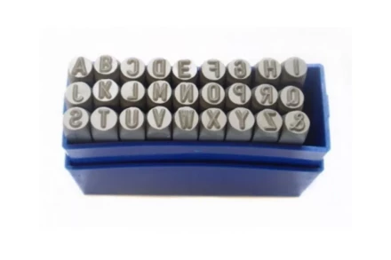 Клеймо буквенное 12мм латиница купить в Нефтеюганске