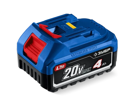 ЗУБР Power PRO, 20 В, 4.0 А/ч, аккумулятор LMS, ПРОФЕССИОНАЛ (BP-P-20-4) купить в Нефтеюганске