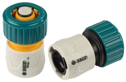 Набор соединителей RACO &quot;Original&quot; (шланг-насадка) с автостопом, 3/4&quot; 4250-55266B купить в Нефтеюганске