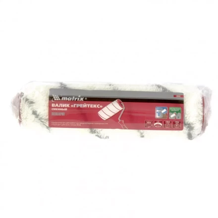 Валик сменный &quot;Грейтекс&quot; 180 мм ворс 12 мм D 40 мм D ручки 6 мм полиакрил Matrix 80892 купить в Нефтеюганске