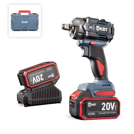 Гайковерт ударный бесщеточный аккумуляторный КВТ WB-20-500 с присоединительным квадратом 1/2&quot; (102594) купить в Нефтеюганске