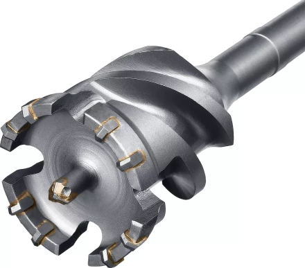 ЗУБР 80 х 500/600 мм, SDS-max проломной бур, Профессионал (29330-80-600) купить в Нефтеюганске