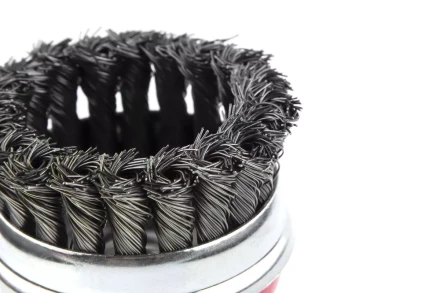 Кордщетка HAMMER чаша 75мм для УШМ витая сталь (207-110) купить в Нефтеюганске