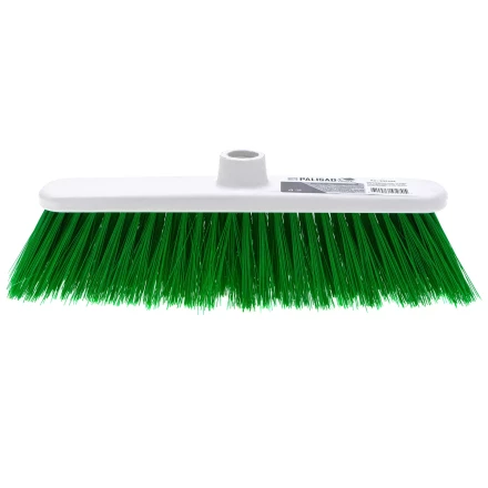 Щетка пластмассовая для подметания пола, 27 см, без черенка, салатовая щетина, Home Palisad 935425 купить в Нефтеюганске