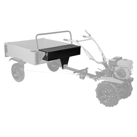 Ящик-сиденье для мотоблочного прицепа B-500 Denzel 59951 купить в Нефтеюганске