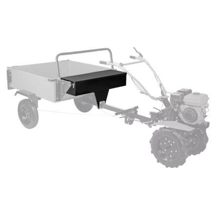 Ящик-сиденье для мотоблочного прицепа B-500 Denzel 59951 купить в Нефтеюганске