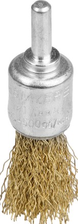 STAYER &quot;PROFESSIONAL&quot;. Щетка кистевая для дрели, витая стальная проволока 0,3мм, 17мм 35113-17 купить в Нефтеюганске