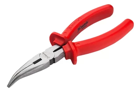 Длинногубцы Econom 200 мм изогнутые шлифованные пластмассовые рукоятки MATRIX 17496 купить в Нефтеюганске