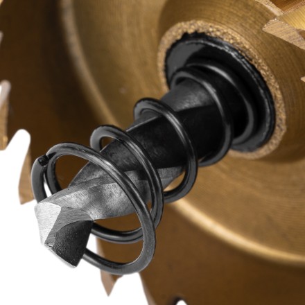 Коронка по металлу HSS, 41 мм, нитридтитановое покрытие Denzel 724113 купить в Нефтеюганске