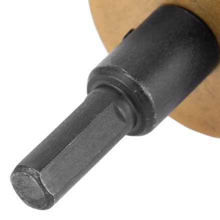 Коронка по металлу HSS, 41 мм, нитридтитановое покрытие Denzel 724113 купить в Нефтеюганске