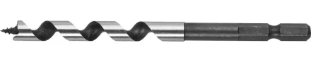 ЗУБР. Сверло по дереву, спираль Левиса, шестигранный хвостовик 1/4&quot;, 8х120мм 29483-120-08 купить в Нефтеюганске