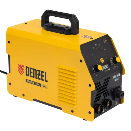 Аппарат инвертор. полуавтомат. сварки Denzel Mini MIG-140FG 94322, 140 А, ПВ 60% купить в Нефтеюганске