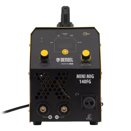 Аппарат инвертор. полуавтомат. сварки Denzel Mini MIG-140FG 94322, 140 А, ПВ 60% купить в Нефтеюганске