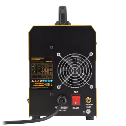 Аппарат инвертор. полуавтомат. сварки Denzel Mini MIG-140FG 94322, 140 А, ПВ 60% купить в Нефтеюганске