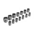 Набор инструментов Сибртех 14170, 1/2&quot;, 3/8&quot;, 1/4&quot;, пластиковый кейс 215 предм. купить в Нефтеюганске