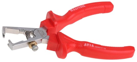 Клещи &quot;AVIA&quot; для снятия изоляции, диэлектрические 1000В, маслобензостойкая рукоятка, 160мм, KRAFTOOL 22002-9-16 22002-9-16 купить в Нефтеюганске