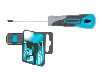 Отвертка PH0 x 75 мм, S2, трехкомпонентная рукоятка GROSS 12131 купить в Нефтеюганске