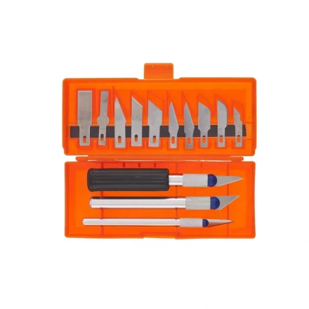 Набор резцов по дереву пластмассовые рукоятки 13 шт SPARTA 246165 купить в Нефтеюганске