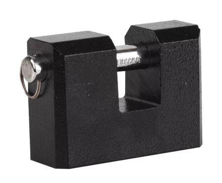 Замок навесной ЗУБР &quot;МАСТЕР&quot; усиленный, дисковый механизм секрета, ключ 7 PIN, дужка d-14мм, 90мм 3720-3_z01 купить в Нефтеюганске