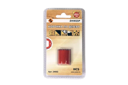 Коронка по дереву 25 мм Энкор 24602 купить в Нефтеюганске