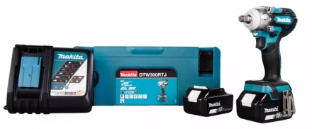 Аккумуляторный ударный гайковерт Makita DTW300RTJ (2 АКБ 5 Ач, ЗУ) купить в Нефтеюганске