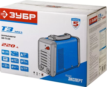 Сварочный инвертор ММА ЗАС-Т3-220 серия ПРОФЕССИОНАЛ купить в Нефтеюганске